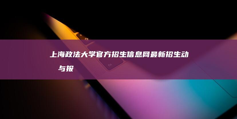 上海政法大学官方招生信息网：最新招生动态与报考指南